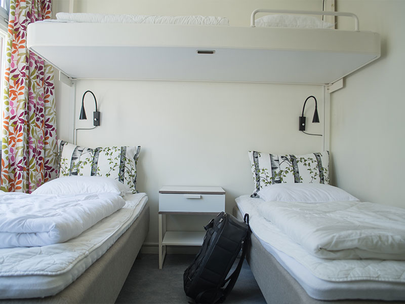 hostel 3-bed room